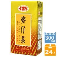 在飛比找PChome24h購物優惠-愛之味 麥仔茶300ml(24入/箱)