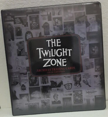 Twilight Zone Archives 2020 Edition - Official Binder/Album inc P3 Promo Card