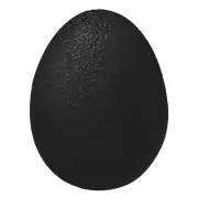 1X(Black Rubber Hand Grip Egg Men Women Gym Fitness Finger Heavy Exerciser3331