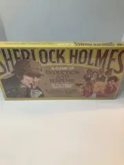 Vintage Whitman Sherlock Holmes Board game A Game of Deduction 1980 Sealed