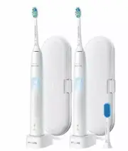 New 2PK Philips Sonicare ProtectiveClean 4300 Rechargeable Toothbrush Nice Gift