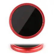 FOTGA 77mm Slim Fader ND Filter Variable ND2 ND4 ND8 to ND400 for Canon Red Ring