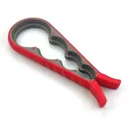 Jar Opener Rubber Multifunctional Adjustable Multiple Opener 4 in 1 Quick Lid Bottle Cap Grip Twister Remover Kitchen Tool, Jar Gripper, Lid Opener, Can Opener