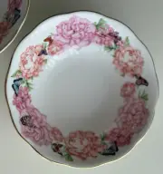 NEW Wedgwood Royal Albert Miranda Kerr Cereal Bowls Bone China Gratitude 6.1”