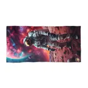 Astronaut Beach Towel - Galaxy Space Star Ocean Swim Towel, Astronomy