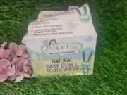 Jack N' Jill Natural Baby Gum & Tooth Wipes 25 packets Box Exp 10/06/2024 Read