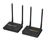 BZBGEAR 4K 60Hz UHD HDMI 2.0 Wireless Receiver/Trasmitter Extender Kit up to ...