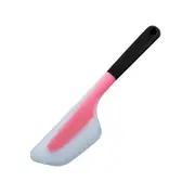 Cream Scraper Seamless Non-Stick Silicone Pastry Cake Spatula Kitchen Tool Red