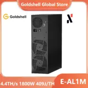 New Goldshell E-AL1M 4.4TH/s 1800W ALPH Miner Blake3 Algorithm AL1M with PSU