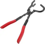 Exhaust Clamp Tool Heavy Duty Exhaust Hanger Pliers Automotive Tools Clamp Rubber Hanger Pliers Aluminum Alloy Black