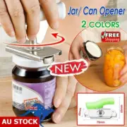 Stainless Steel Adjustable Twist Jar Opener Spiral Can Seal Lid Cap Remover AVN