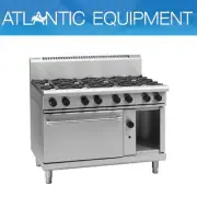 ** Waldorf RN8810GC 1200mm 8 Burner Gas Range - Convection Oven