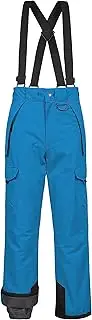 [CREATMO US] Men's Snow Pants Ski Bibs Waterproof Insulated Winter Snowboard Cargo
