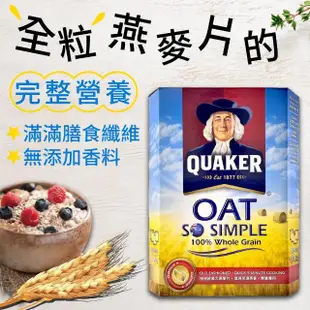 【美式賣場】QUAKER 桂格 經典大燕麥片(3000gx1盒)