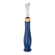 Leather Edge Creaser 1mm Stainless Steel DIY Leather Blue