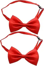 [VERDANVERSE] Tuxedo Bow Ties for Men Bow Tie for Women Polyester Bowtie Set Groom Wedding Accessory Stylish Formal
