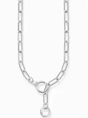 Thomas Sabo KE2192-051-14 Ladies link necklace with two ring clasps, adjustable
