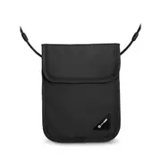 Pacsafe Coversafe X75 RFID Blocking Neck Pouch - Black