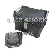 Fit For Royal Enfield Himalayan 411 BS6 Aluminium Pannier Top Box Matt Black