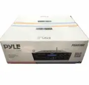 Pyle PDA65BU Bluetooth Stereo Amplifier - USB/SD/Aux, FM Radio, 2-Ch Class D NIB