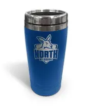 North Melbourne Kangaroos AFL TRAVEL Coffee Mug Cup Double Wall Stainless Steel