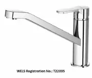 Methven SPIRIT SINK MIXER Swivel Spout Fitted With Aerator, WELS 5 Star 6L/Min