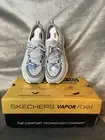 #6095. Skechers Vapor Foam Air Cooled Memory Foam Women'sGray Sneakers. Size 7