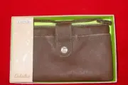 Too Cute! NOS New Cabela's Wristlet LEATHER Purse S149