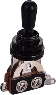 3 Way LP SG Elecric Guitar Switch 3-Position Pick-up Selector Toggle Black Top BBZY