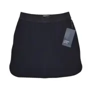 CROWN & IVY NEW $32 Navy Stretch Waist Pull-On Skirt Skort Girl's 6X