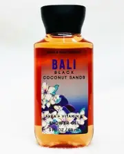 1 Bath & Body Works BLACK COCONUT SANDS Mini Travel Size Shower Gel Wash 3.0 oz