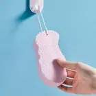 Bath Scrubber Thick Flexible Exfoliating Cleaning Shower Sponge Compact