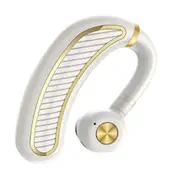 Wireless Bluetooth Headset Sports Earphone For Iphone Samsung White Gold