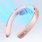 Portable Neck Fan Pro, 100 Speeds Bladeless Fan, Wearable Fan Stepless