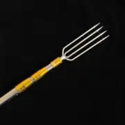 Stainless Steel Tooth Barb Fishing Retractable Handle Spear Harpoon Gun Sickle