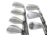 New Taylormade Qi Gunmetal iron set 5-AW irons KBS Max 85 Stiff flex Steel irons