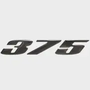 Sea Ray Boat Decal Sticker 2617301 | 375 Sundancer Dark Charcoal