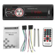 Car Multimedia Player Audio Head Unit Bluetooth Stereo Radio TF Card USB AUX-In (for: Audi)