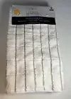 4 Kitchen Towels Soft Microfiber Lint Free 15 x 25 In Cotton Blend Multicolor