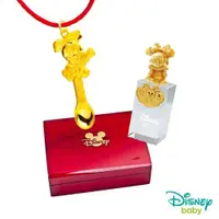 在飛比找ETMall東森購物網優惠-Disney迪士尼系列金飾 彌月金飾印章套組木盒-榜首美妮款