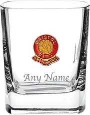 Knight Personalised Bristol City Football Club Mixer Glass