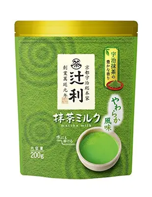 [DOKODEMO] TSUJIRI辻利茶舗 抹茶牛奶 溫和風味 200g
