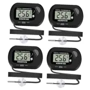 LCD Digital Aquarium Thermometer, Fish Tank Thermometer with Water-Resistant 4