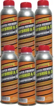 24940-6CP Hybrid A/C Compressor Oil, 8 Oz, 6 Pack