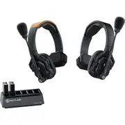 Hollyland Solidcom SE Global 2S 2-Person Full-Duplex Single-Ear Noise-Cancelling Headset Intercom System (2.4 GHz)