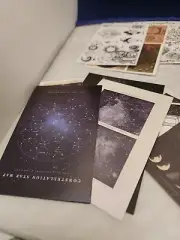 Junk Journal Scrapbooking Ephemera Lot/ / 30 Pieces Solar System