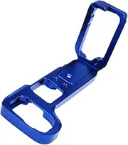 Vsenkes Camera L Bracket Plate Quick Release Plate Professional Landscape Photography Stabilizer for Photography Tool Ball Head, Blue