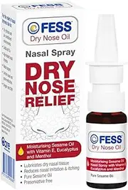 Fess Dry Nose Nostrils Nasal Tissues Irritation Itchy Relief Spray 30 ml