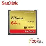 在飛比找遠傳friDay購物精選優惠-SanDisk Extreme CF 64GB 記憶卡 12