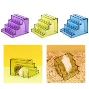 Hamster Climbing Ladder Playing Cage Accessories Durable Stairs Platform Ladder